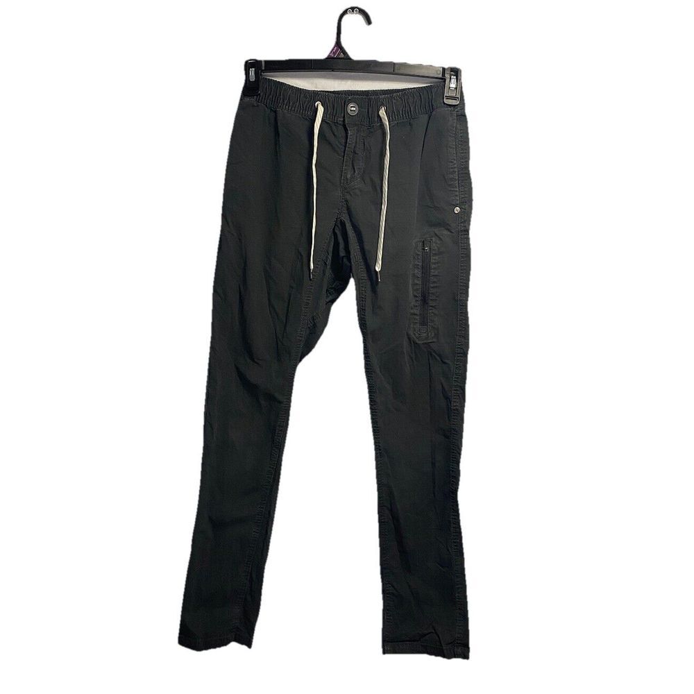 Vuori Ripstop Climber Pants Mens Small Gray Elastic Drawstring‎ Outdoor Active
